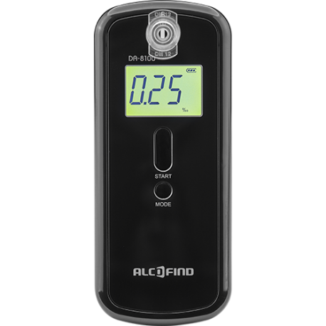 Alkomat AlcoFind DA-8100 z Certyfikatem Kalibracji