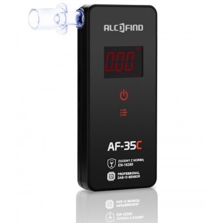 Alkomat AlcoFind AF-35 z Certyfikatem Kalibracji + Kalibracje Gratis
