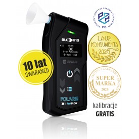 Alkomat POLARIS 10lat Gwarancji + Kalibracje Gratis + Etui