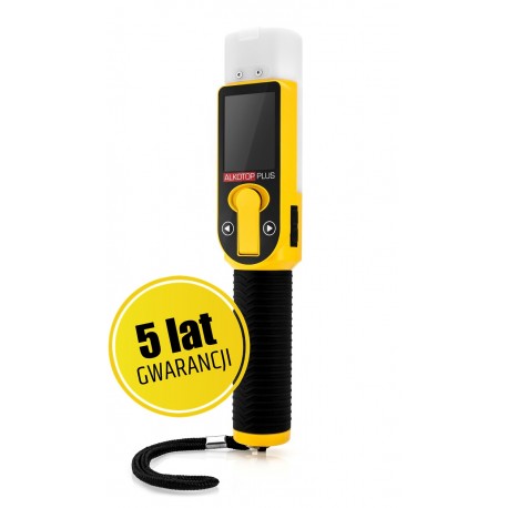 Alkomat przesiewowy ALKOTOP PLUS z Certyfikatem Kalibracji + Kalibracje Gratis